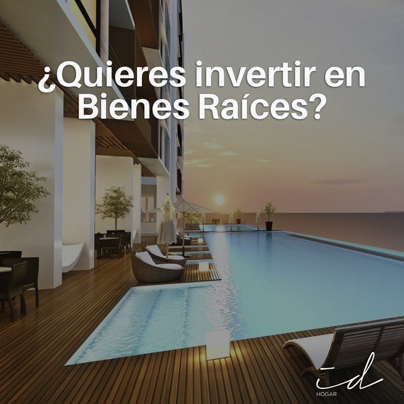 Quieres invertir en bienes raices